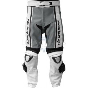 RTX X1 Sports Tourer Grey Leather Biker Trouser